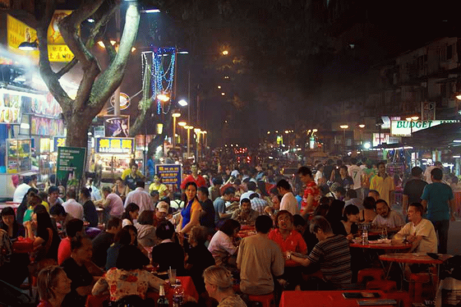the saturday night market