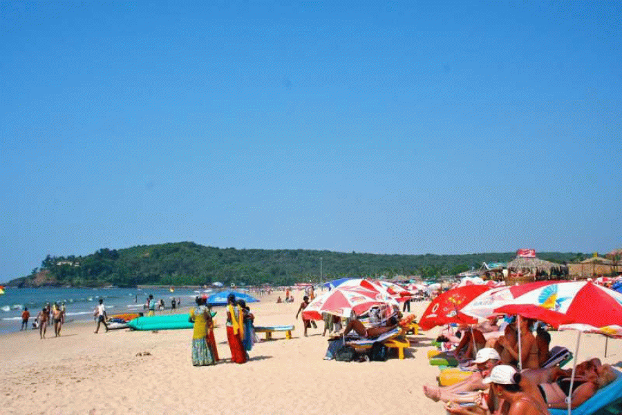 Baga beach